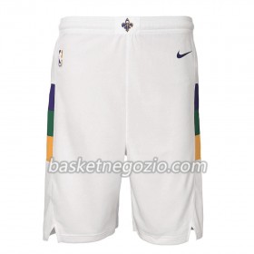 New Orleans Pelicans Uomo Pantaloncini Bianco 2018-19 Nike Swingman